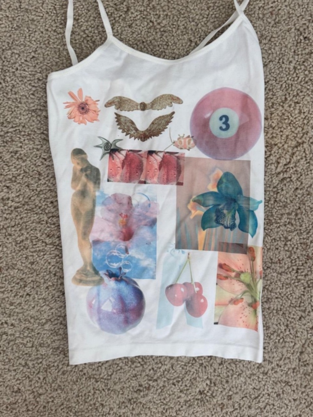 RARE NWOT Orchard NYC Collage Tank Top